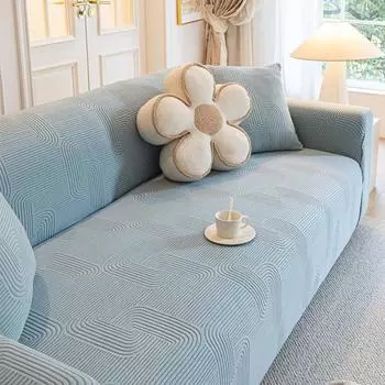 Легкий французский чехол для дивана, универсальный универсальный чехол, высококачественный универсальный чехол для четырех сезонов, эластичная ткань с полным покрытием против кошачьих лап 90-140cm