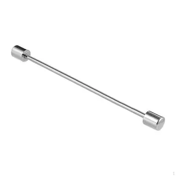 Легкий и элегантный медный зажим для галстука для мужчин, идеально подходит для деловых встреч, званых ужинов белый