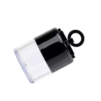 Легкий и практичный контейнер для рассыпчатой пудры, многоразовая баночка для макияжа, обеспечивающая легкое нанесение