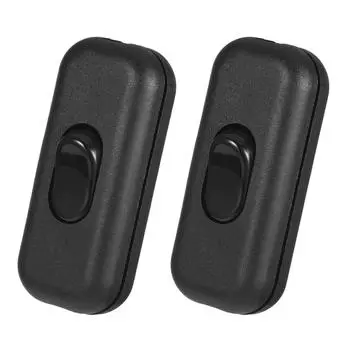 Легкий и прочный выключатель переменного тока для настольной лампы, настольная лампа, шнур-качалка чёрный