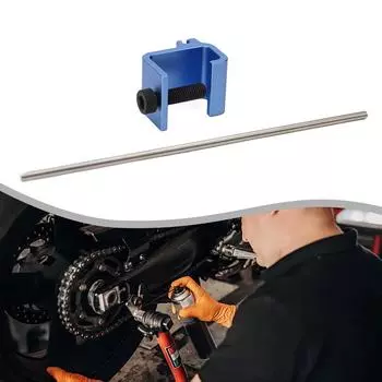 Легкий и простой в использовании инструмент для выравнивания цепи для мотоциклов и квадроциклов