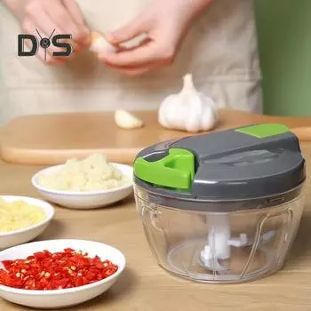 Легкий измельчитель мяса 520 мл/1000 мл, полезный пищевой имбирный пресс для чеснока и мяса L