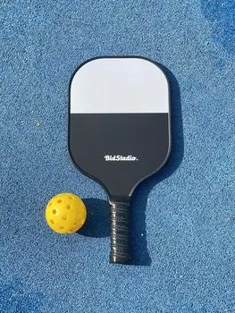 Легкий комплект из углеродного волокна для игры в пиклбол BIDSTUDIO (Только весло) (весло)