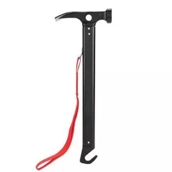 Легкий молоток для кемпинга на открытом воздухе из алюминиевого сплава, киянка, инструмент для удаления колышков