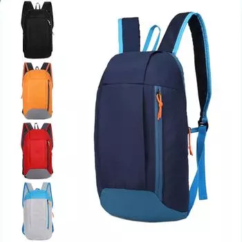 Легкий небольшой спортивный мужской рюкзак для отдыха на природе.-zmt серый