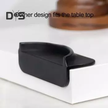 Легкий нескользящий коврик для тампера для кофе, удобный нескользящий угловой коврик для тампера для кофе эспрессо серый