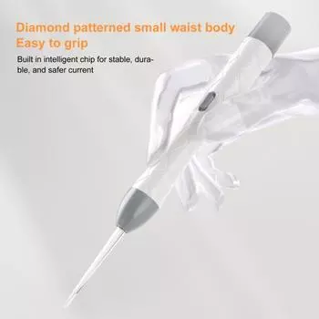 Легкий перезаряжаемый инструмент для удаления ушной серы с пинцетом Многоразовый очиститель ушей фиолетовый