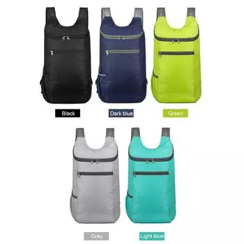 Легкий походный рюкзак 20 л, водонепроницаемый складной спортивный рюкзак, рюкзак для переноски для кемпинга, пикника на открытом воздухе CHINA