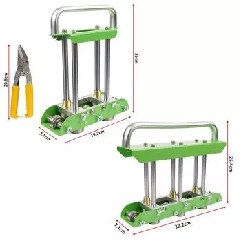 Легкий/профессиональный вариант роликового гибочного инструмента для кромок металла, для изготовления складных краев и отвода дождя для различных металлических крыш