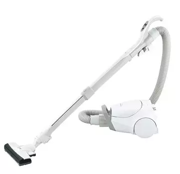 Легкий пылесос Panasonic с бумажной упаковкой белого цвета MC-PJ210G-W