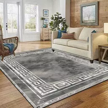 Легкий роскошный абстрактный ковер для гостиной, нескользящий, для дома, спальни, гардеробной, коврик для дивана, коврик для входной двери, моющийся 60x90cm door mat