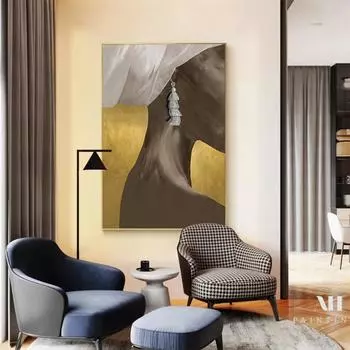 Легкий роскошный африканский женский постер с абстрактными фигурками, настенная живопись на холсте для гостиной, настенные декоративные картины, домашний декор 30x45cm No Frame