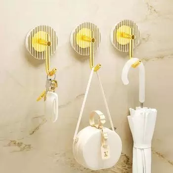 Легкий роскошный акриловый крючок для одежды, бесплатная штамповка, одинарный крючок, крючок для одежды, спальня, крючок для одежды, кухня, ванная комната, крючок