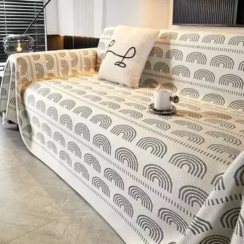 Легкий роскошный чехол для дивана из шелка премиум-класса Sense of Ice, летнее полотенце для дивана, чехол для подушки, чехол для дивана 180X130