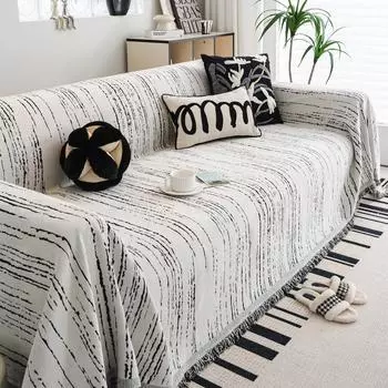 Легкий роскошный чехол для дивана из синели, высококачественное универсальное покрывало для дивана Four Seasons, чехол для дивана, нескользящее грязеотталкивающее полотенце для дивана 180*130cm