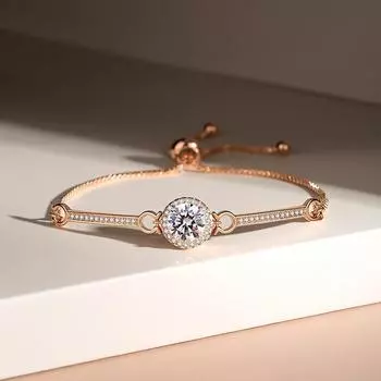 Легкий роскошный французский циркониевый браслет женский темперамент геометрические украшения