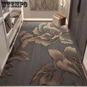 Легкий роскошный ковер для украшения гостиной, дивана, журнального столика, ковры для спальни, гостиной, нескользящий напольный коврик 80*120cm