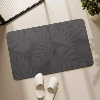 Легкий роскошный коврик для ванной комнаты, впитывающий, быстросохнущий, для входной двери в туалет, устойчивый к грязи, легкий в уходе, коврик для туалета 30 * 40cm