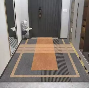 Легкий роскошный коврик для входа с высокой чувствительностью, впитывающий, противоскользящий и износостойкий, легко моющийся, быстросохнущий коврик для ванной комнаты с диатомовой грязью 40 * 60cm diatom mud