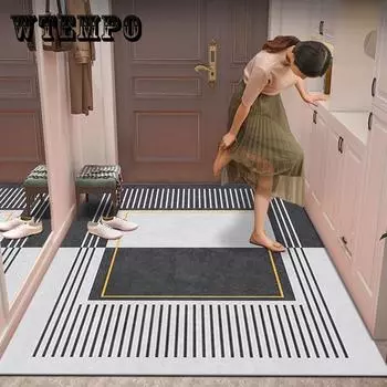 Легкий роскошный коврик для входной двери 80*120 см, домашний вход, коврик для крыльца, ковер для гостиной, спальни, ванной комнаты, нескользящий впитывающий коврик