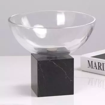 Легкий роскошный мраморный поднос, простой современный стеклянный поднос для фруктов, мягкий декор, модель, офис, обеденный стол, украшения для гостиной Black Marble