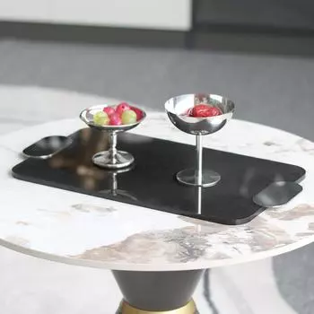 Легкий роскошный прямоугольный акриловый поднос, украшения, модель комнаты, гостиничного номера, спальни, хранения, украшения, подходящая мебель