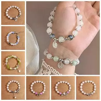 Легкий роскошный синий браслет-колокольчик в лунном свете, милая бисерная цепочка для рук, ювелирные изделия, подарки style 3