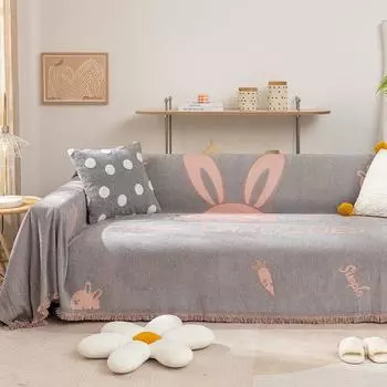 Легкий роскошный скандинавский однотонный диван из синели, комплексное полотенце, четыре сезона, универсальный толстый пылезащитный чехол для дивана, полотенце для дивана 180*130