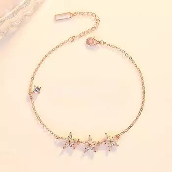 Легкий роскошный стильный браслет из стерлингового серебра S925 со звездами и бриллиантами, ниша, модный браслет, простой женский браслет в форме звезды Adjustable size