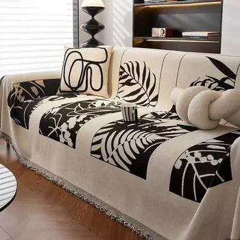 Легкий роскошный высококачественный чехол для дивана, новый синель, универсальный чехол для четырех сезонов, против царапин, полный комплект, полный чехол, чехол для полотенец 180-130cm