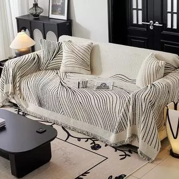 Легкий роскошный высококачественный чехол для дивана, полностью покрытый всесезонный универсальный простой чехол для французского дивана, полотенце, все включено 180*130cm