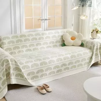 Легкий роскошный высококачественный тканевый чехол для дивана, летнее полотенце для дивана, полностью покрытая подушка, чехол для дивана, одеяло 180*130cm