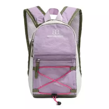 Легкий рюкзак для альпинизма, дорожная сумка для велоспорта, унисекс, маленький рюкзак фиолетовый