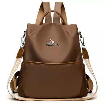 Легкий рюкзак для женщин, противоугонный, для поездок на работу, в корейском стиле, большой емкости, из ткани Оксфорд, повседневный женский студенческий дорожный рюкзак