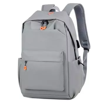 Легкий рюкзак, мужской деловой рюкзак, компьютерная сумка большой емкости, рюкзак One Size серый