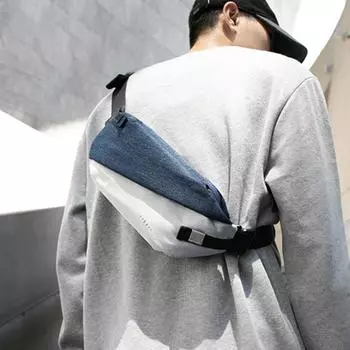 Легкий рюкзак-слинг нагрудный кроссбоди сумка-слинг водонепроницаемый дорожный походный небольшой рюкзак через плечо для мужчин и женщин рюкзак