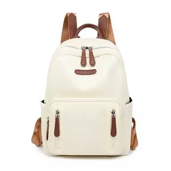 Легкий рюкзак, женский школьный рюкзак, оксфордская дорожная сумка бежевый