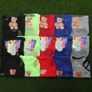 Легкий сетчатый жилет для собак, летняя футболка с защитой от ультрафиолета, комбинезон с рисунком чихуахуа для маленьких щенков, кошек-сфинксов XS