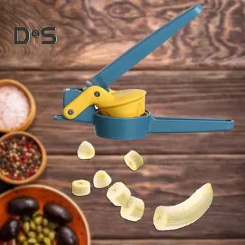 Легкий слайсер для боярышника, острое лезвие, практичный многофункциональный ручной слайсер для резки фруктов, кухонный инструмент синий