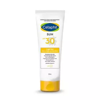 Легкий солнцезащитный гель SPF 30+ (100 мл), Light Gel Very High Protection Sun SPF 30+, Cetaphil