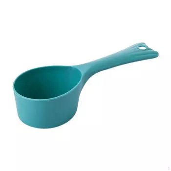 Легкий совок для кормления домашних животных с мерной шкалой для собак и котят оранжевый