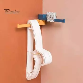 Легкий стеллаж для хранения Нескользящий многофункциональный стеллаж для хранения галстуков для шарфов брюк белый