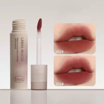 Легкий туман, мусс для губ, грязевой, матовый, бархатный, стойкий макияж, глазурь для губ, нелегко приклеиться к чашке, помада