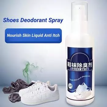 Легкий в использовании, экологически чистый, модный, 100 мл, удобный, не раздражающий портативный спрей для ног, спрей для ног для обуви 100ML