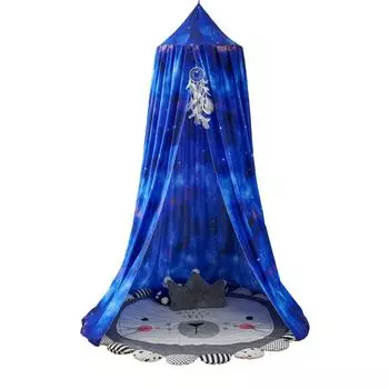 Легкий в установке балдахин для кровати, эффективная защита для декоративного полиэстера