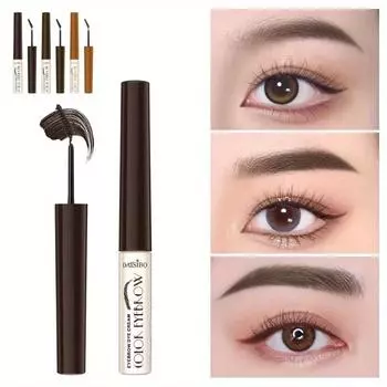 Легкий, водостойкий, не размазывается, трехмерный, долговечный, натуральный трехцветный крем для бровей