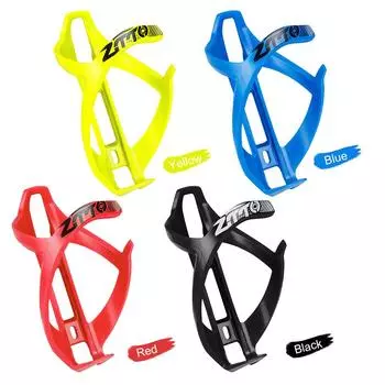 Легкий высокопрочный пластиковый держатель для бутылки с водой MTB, дорожный велосипед, велосипедный держатель для бутылки с водой жёлтый