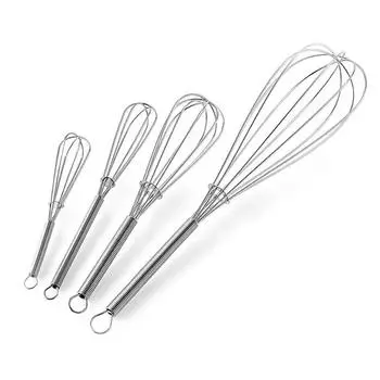 Легко чистящаяся ручная венчик для яиц Высококачественная ручная венчик для яиц Прочный 13.5cm/5.5 inch