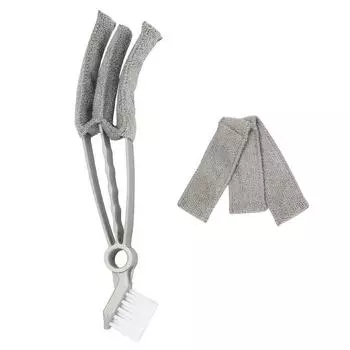 Легко чистящаяся щетка для мытья жалюзи и окон, щетка для чистки из микрофибры