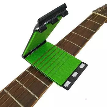 Легко чистящаяся скруббер для струн, изогнутая ручка, портативный очиститель для бас-гитары
